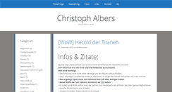 Desktop Screenshot of bobmoraine.de